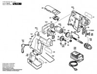 Bosch 0 603 933 003 Pbm 7,2 Vs-2 Cordless Drill 7.2 V / Eu Spare Parts